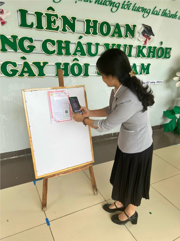 TRƯỜNG MN HOA HƯỚNG DƯƠNG THỰC HIỆN ỦNG HỘ   QUỸ VÌ NGƯỜI NGHÈO  QUỸ BIỂN ĐẢO  ,   QUỸ THIÊN TAI  NĂM 2024 BẰNG HÌNH THỨC QUÉT MÃ Qr Code